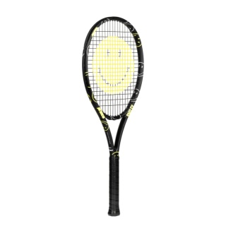 Prince Tennisschläger Beast 100in/300g/Turnier Smiley 2025 schwarz - unbesaitet -